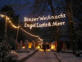 Vorweihnachtszeit in Binz: Weihnachtsmarkt