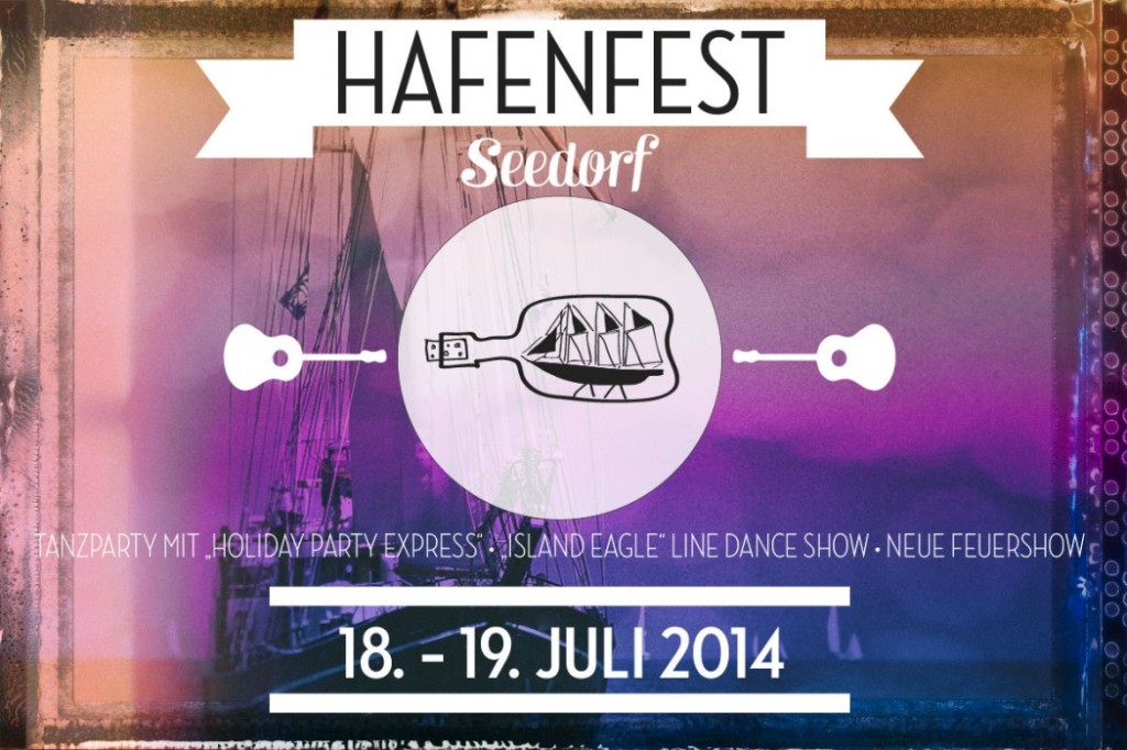 Hafenfest Seedorf Veranstaltungsplakat