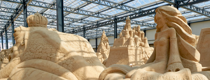 Sandskulpturen-Ausstellung Prora 2021