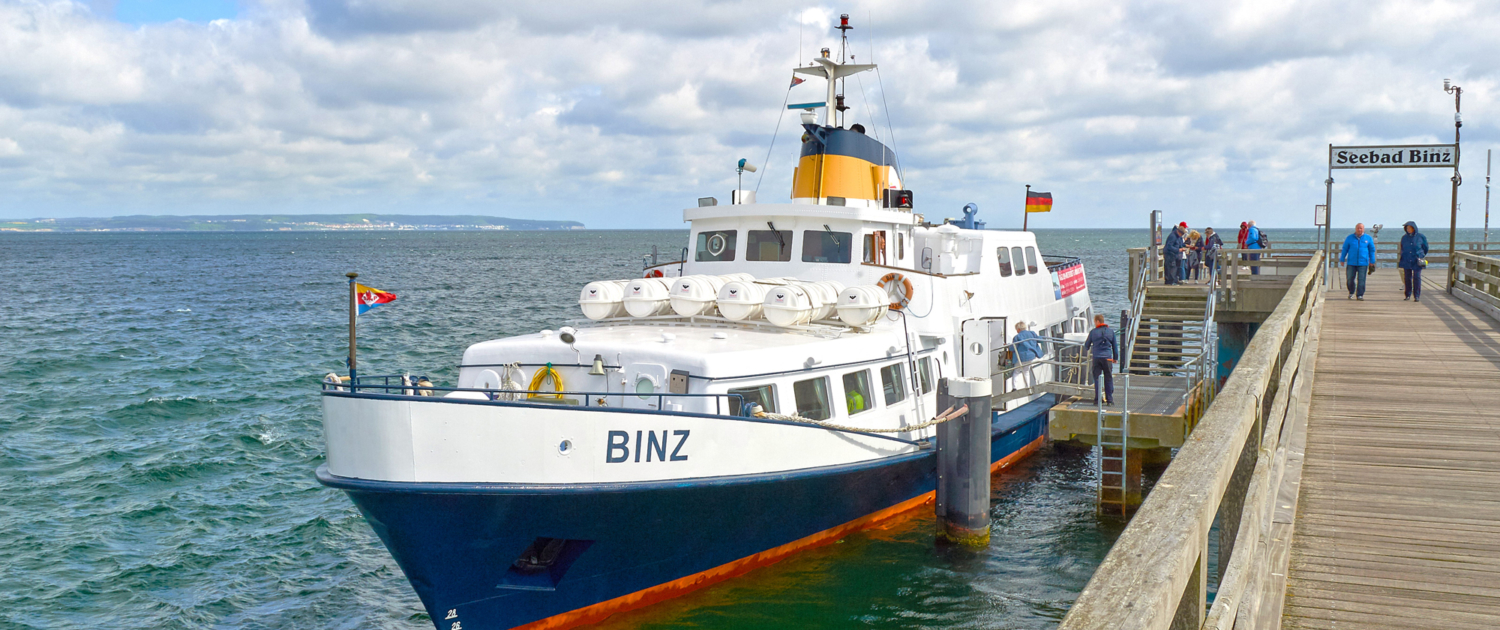 MS BINZ der Reederei ADLER-SCHIFFE