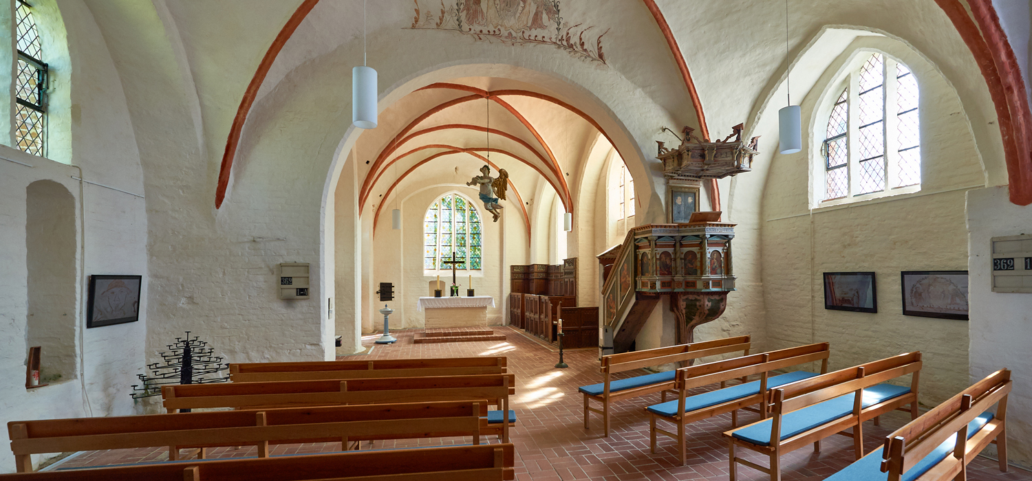 Die St. Andreas Kirche in Lancken-Granitz